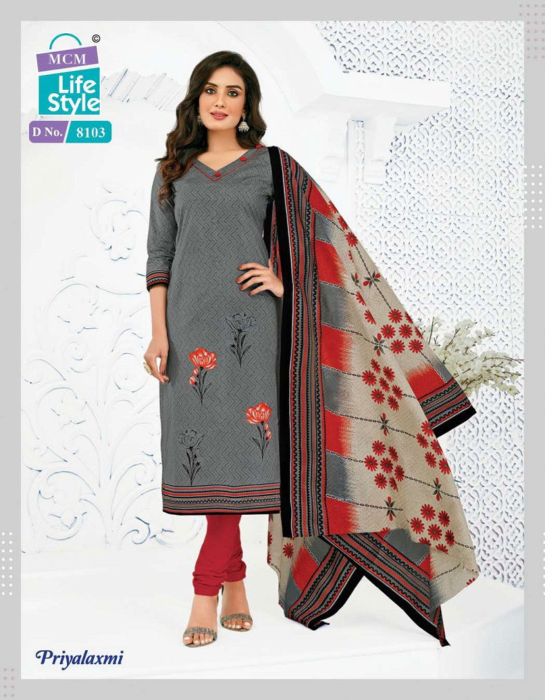 Mcm Lifestyle Priyalaxmi 22 Casual Daily Wear Cotton Printed Dress Material Collection